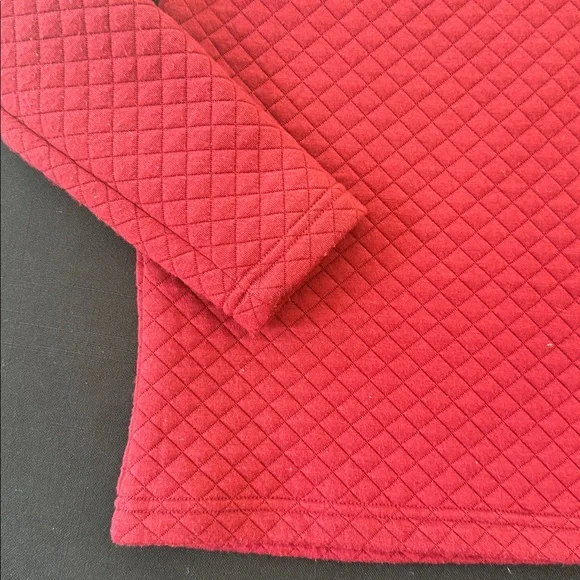 Burgundy Quilted Pullover Properly Tied size 6 - Picture 3 of 8